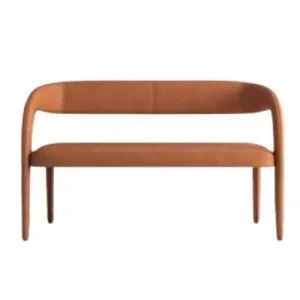 Cognac Frame Bench