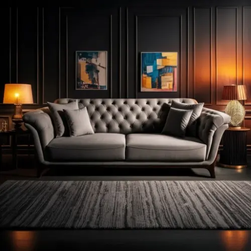 Chesterfield with Wooden Frame 3