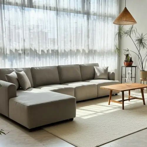Sectional L Shape Sofa 2