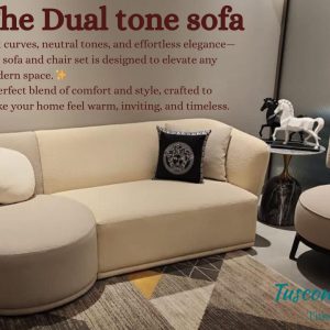 Dual Tone Sofa (9 Ft)